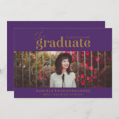 DE STOUTMOEDIGHEID AFSTUDEREN | FOTO AFSTUDEREN UI KAART (Voorkant / Achterkant)