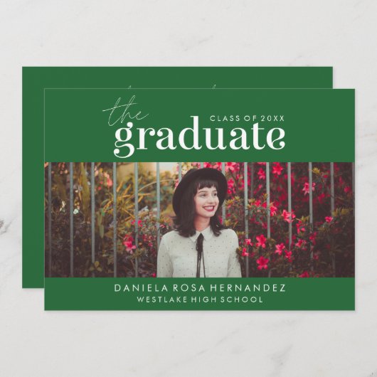 DE STOUTMOEDIGHEID AFSTUDEREN | FOTO AFSTUDEREN UI KAART (Voorkant / Achterkant)