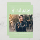 DE STOUTMOEDIGHEID AFSTUDEREN | FOTO AFSTUDEREN UI KAART (Voorkant / Achterkant)