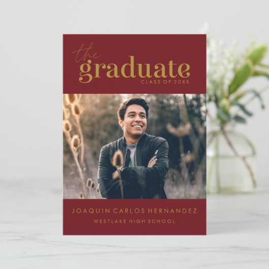 DE STOUTMOEDIGHEID AFSTUDEREN | FOTO AFSTUDEREN UI KAART (Staand voorkant)