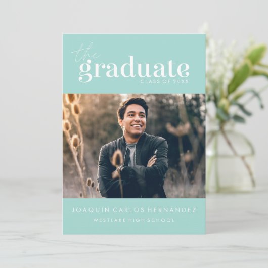 DE STOUTMOEDIGHEID AFSTUDEREN | FOTO AFSTUDEREN UI KAART (Staand voorkant)