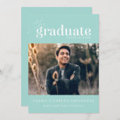 DE STOUTMOEDIGHEID AFSTUDEREN | FOTO AFSTUDEREN UI KAART (Voorkant / Achterkant)