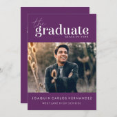 DE STOUTMOEDIGHEID AFSTUDEREN | FOTO AFSTUDEREN UI KAART (Voorkant / Achterkant)