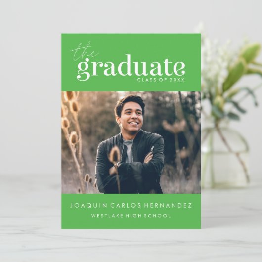 DE STOUTMOEDIGHEID AFSTUDEREN | FOTO AFSTUDEREN UI KAART (Staand voorkant)