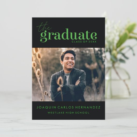 DE STOUTMOEDIGHEID AFSTUDEREN | FOTO AFSTUDEREN UI KAART (Staand voorkant)