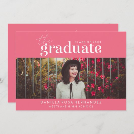 DE STOUTMOEDIGHEID AFSTUDEREN | FOTO AFSTUDEREN UI KAART (Voorkant / Achterkant)