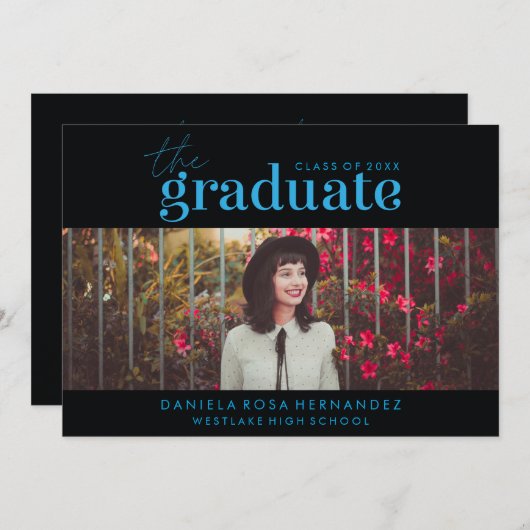 DE STOUTMOEDIGHEID AFSTUDEREN | FOTO AFSTUDEREN UI KAART (Voorkant / Achterkant)