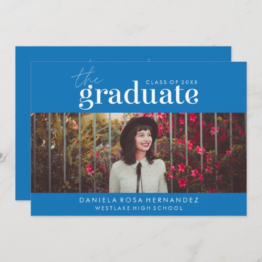 DE STOUTMOEDIGHEID AFSTUDEREN | FOTO AFSTUDEREN UI KAART (Voorkant / Achterkant)