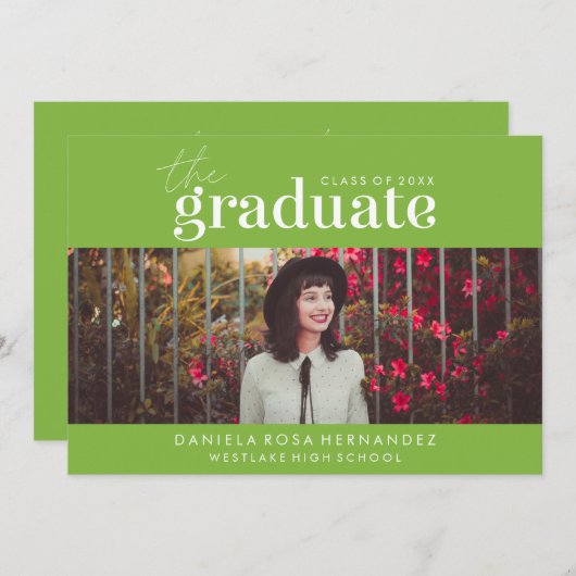 DE STOUTMOEDIGHEID AFSTUDEREN | FOTO AFSTUDEREN UI KAART (Voorkant / Achterkant)