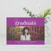 DE STOUTMOEDIGHEID AFSTUDEREN | FOTO AFSTUDEREN UI KAART (Staand voorkant)