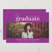 DE STOUTMOEDIGHEID AFSTUDEREN | FOTO AFSTUDEREN UI KAART (Voorkant / Achterkant)