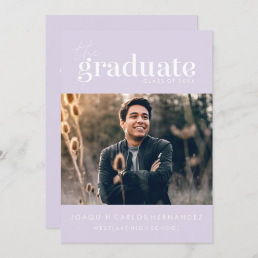 DE STOUTMOEDIGHEID AFSTUDEREN | FOTO AFSTUDEREN UI KAART (Voorkant / Achterkant)