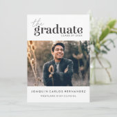 DE STOUTMOEDIGHEID AFSTUDEREN | FOTO AFSTUDEREN UI KAART (Staand voorkant)