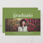 DE STOUTMOEDIGHEID AFSTUDEREN | FOTO AFSTUDEREN UI KAART (Voorkant / Achterkant)