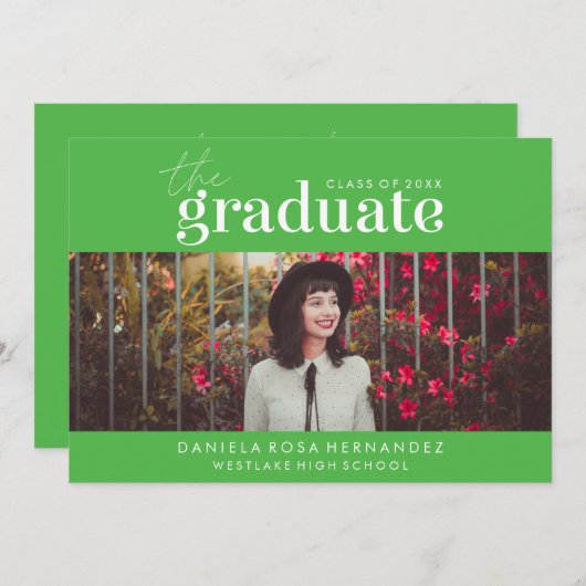 DE STOUTMOEDIGHEID AFSTUDEREN | FOTO AFSTUDEREN UI KAART (Voorkant / Achterkant)