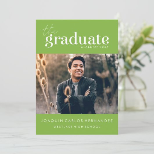 DE STOUTMOEDIGHEID AFSTUDEREN | FOTO AFSTUDEREN UI KAART (Staand voorkant)