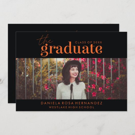 DE STOUTMOEDIGHEID AFSTUDEREN | FOTO AFSTUDEREN UI KAART (Voorkant / Achterkant)