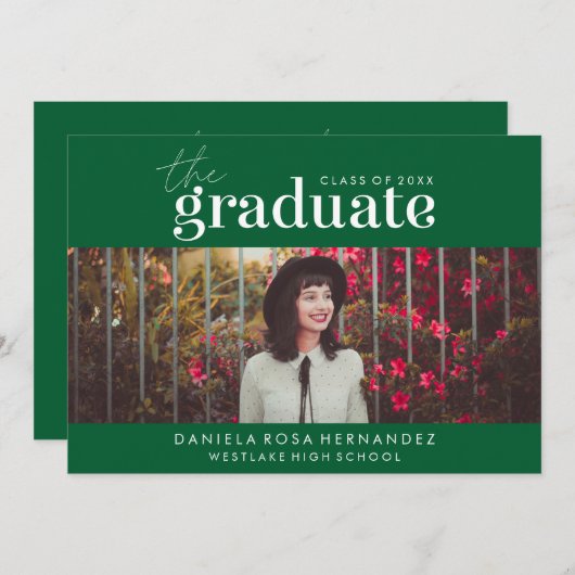 DE STOUTMOEDIGHEID AFSTUDEREN | FOTO AFSTUDEREN UI KAART (Voorkant / Achterkant)