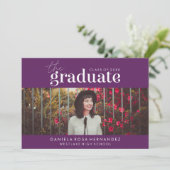 DE STOUTMOEDIGHEID AFSTUDEREN | FOTO AFSTUDEREN UI KAART (Staand voorkant)