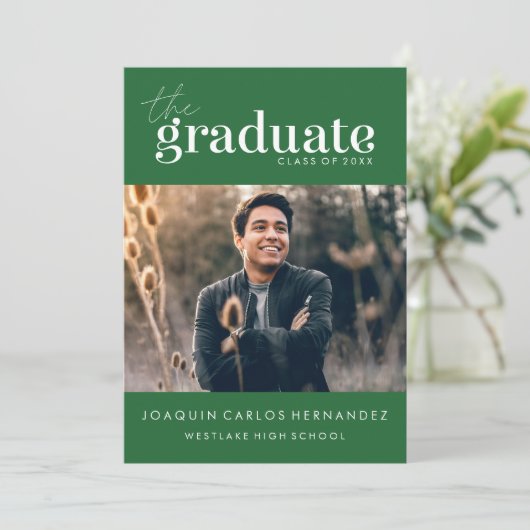 DE STOUTMOEDIGHEID AFSTUDEREN | FOTO AFSTUDEREN UI KAART (Staand voorkant)