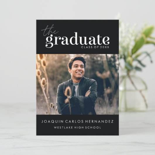 DE STOUTMOEDIGHEID AFSTUDEREN | FOTO AFSTUDEREN UI KAART (Staand voorkant)