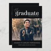 DE STOUTMOEDIGHEID AFSTUDEREN | FOTO AFSTUDEREN UI KAART (Voorkant / Achterkant)