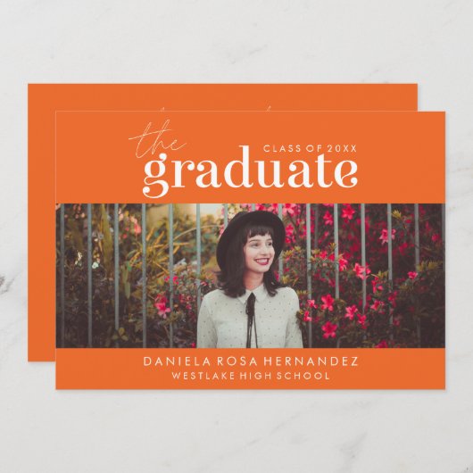 DE STOUTMOEDIGHEID AFSTUDEREN | FOTO AFSTUDEREN UI KAART (Voorkant / Achterkant)