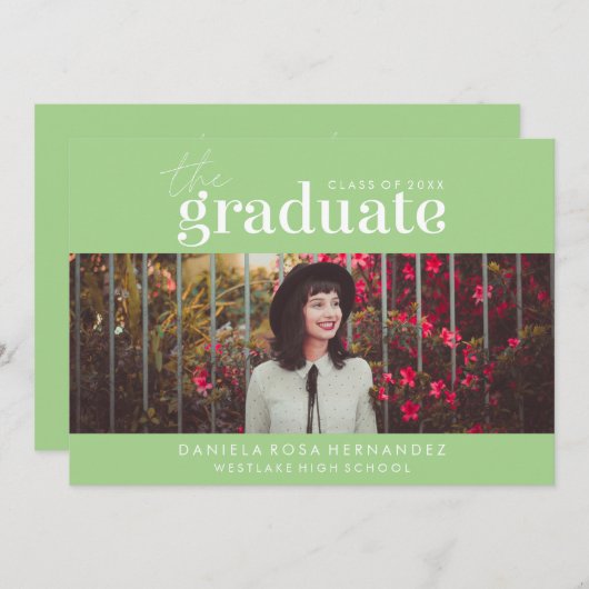 DE STOUTMOEDIGHEID AFSTUDEREN | FOTO AFSTUDEREN UI KAART (Voorkant / Achterkant)