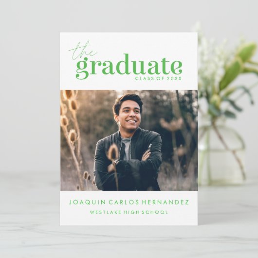 DE STOUTMOEDIGHEID AFSTUDEREN | FOTO AFSTUDEREN UI KAART (Staand voorkant)