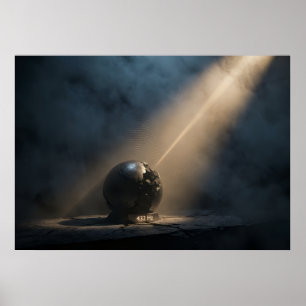 De Straal van Genade Spirituele Wandkunst Poster