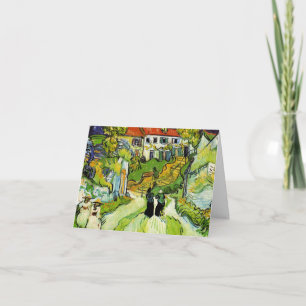 De Straat en de Stappen van het dorp Bedankkaart