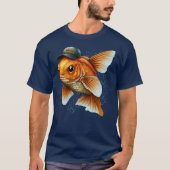 De straat Goldfish in Pet Nowruz Mobarak T-shirt (Voorkant)