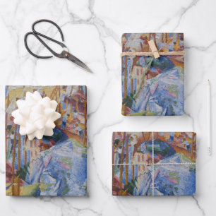 De straat komt in het Parlement terecht - Umberto  Inpakpapier Vel