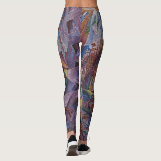 De straat komt in het Parlement terecht - Umberto  Leggings (Achterkant)