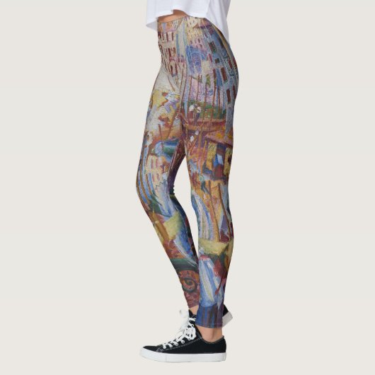 De straat komt in het Parlement terecht - Umberto  Leggings (Links)