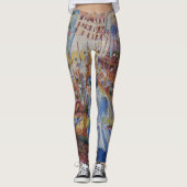 De straat komt in het Parlement terecht - Umberto  Leggings (Voorkant)