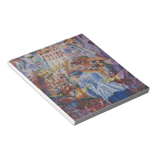 De straat komt in het Parlement terecht - Umberto Notitieblok (Schuin)