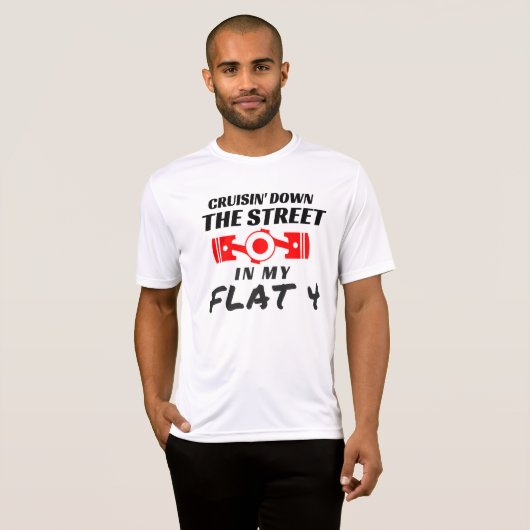 De straat op in mijn flat 4 t-shirt (Voorkant volledig)