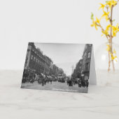 De Straat van de markt, Manchester, c.1910 2 Kaart (Gele Bloem)