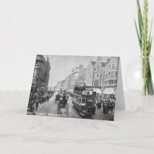 De Straat van de markt, Manchester, c.1910 Kaart