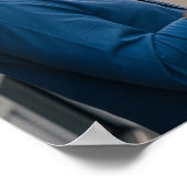 De straat van de stad gesprek poster (Hoek)