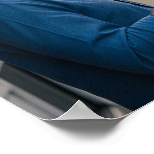 De straat van de stad gesprek poster (Hoek)