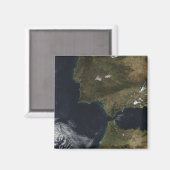 De Straat van Gibraltar Magneet (Voorkant / Achterkant)