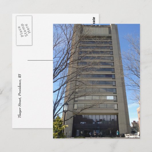 De Straat van Thayer, de Kant van het Oosten, Briefkaart (Voorkant / Achterkant)