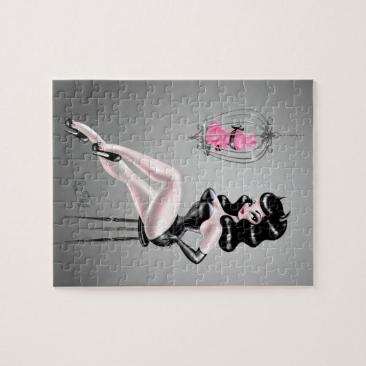 De straf van de heer Pinky Legpuzzel (Horizontaal)