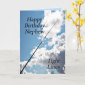 De strakke kaart van de lijnenverjaardag voor een (Gele Bloem)