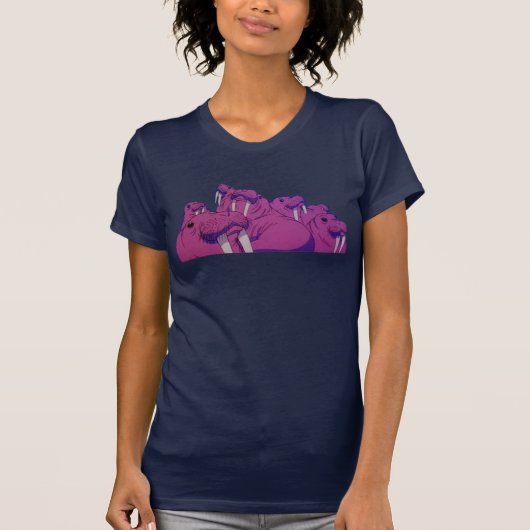 De stralen op de rots t-shirt (Voorkant)