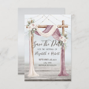 De stralen van het havenkoord sparen de Datum Save The Date