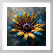 De stralende schoonheid van de Afrikaanse Daisy Poster (Voorkant)