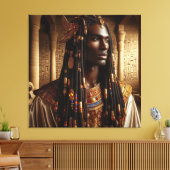 De straling van de farao canvas afdruk (Insitu (Woonkamer))